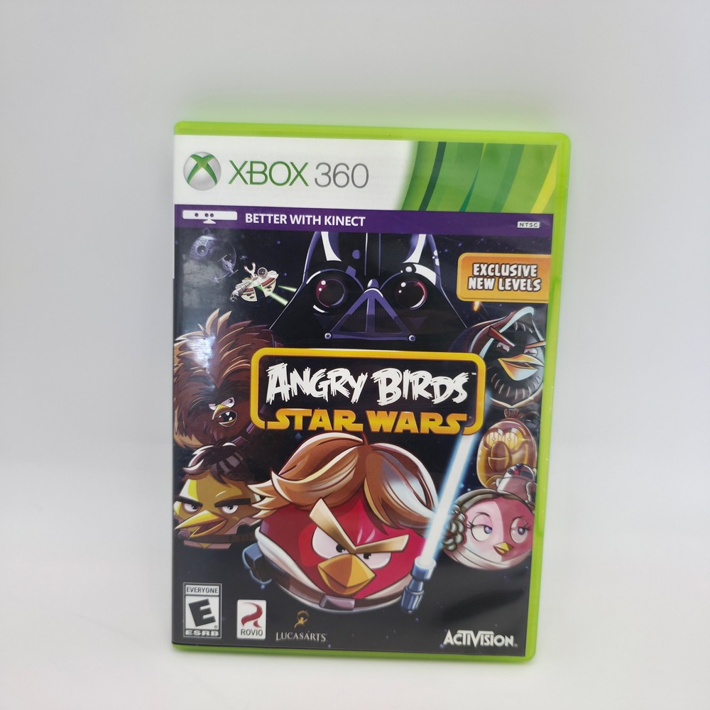 Activision Angry Birds Star Wars Xbox 360 One Size Green Excellent Kinect
